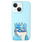 Pudgy Penguins Polar Blue iPhone Case