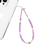 Amethyst Gemstone Phone Charm
