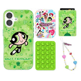 The Powerpuff Girls Buttercup iPhone Bundle Set - Wallet