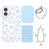 Coastal Seashells iPhone Bundle Set - Grip