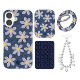Denim Daisy iPhone Bundle Set - Grip