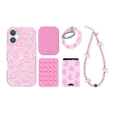 Ghosted Pink iPhone Bundle Set