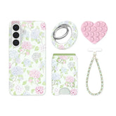 Hydrangea Floral Samsung Bundle Set
