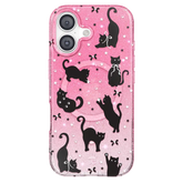 Lucky Kittens Glitter iPhone Case