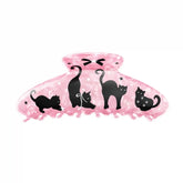 Lucky Kittens Large Hair Clip