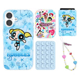 The Powerpuff Girls Bubbles iPhone Bundle Set - Wallet