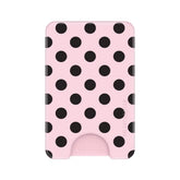 Princess Pink Polka Dot MagSafe Wallet