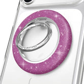 Purple Stardust Glitter MagSafe Grip Ring