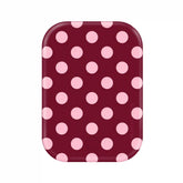 Raspberry Polka Dot Portable MagSafe Charger Power Pack
