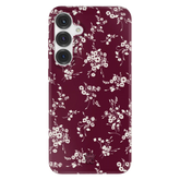 French Burgundy Floral Samsung Case
