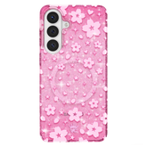 Cherry Blossom Glitter Samsung Case