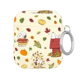 Snoopy Autumn Leaves AirPod Case