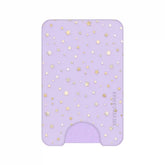 Lilac Celestial Stars MagSafe Wallet