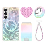 White Opal Holo Samsung Bundle