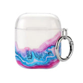 Geode Glitter Airpods Case
