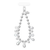 Pearl Drip Chain Phone Charm