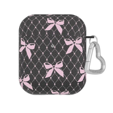 Lacy Pink Bows AirPod Case