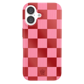 Rose Vibe Checkered iPhone Case