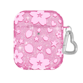 Cherry Blossom Glitter AirPod Case