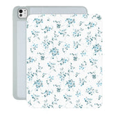 French Blue Floral iPad Case