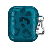 Metallic Navy Leopard AirPod Case