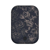 Floral Rose Gold Chrome Portable MagSafe Charger Power Pack