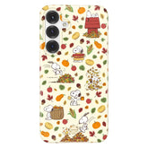 Snoopy Autumn Leaves Samsung Case