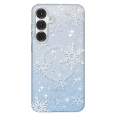 Snow Angel Glitter Samsung Case