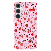 Sour Cherry Skulls Samsung Case