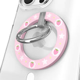 Strawberry Macaron MagSafe Grip Ring