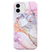 Violet Sky Marble iPhone Case