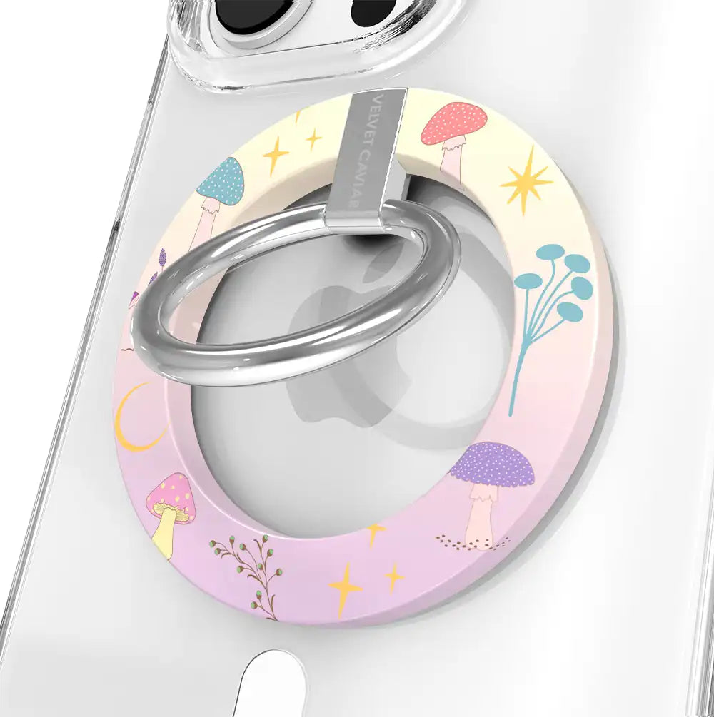Enchanted Mushrooms MagSafe Grip Ring
