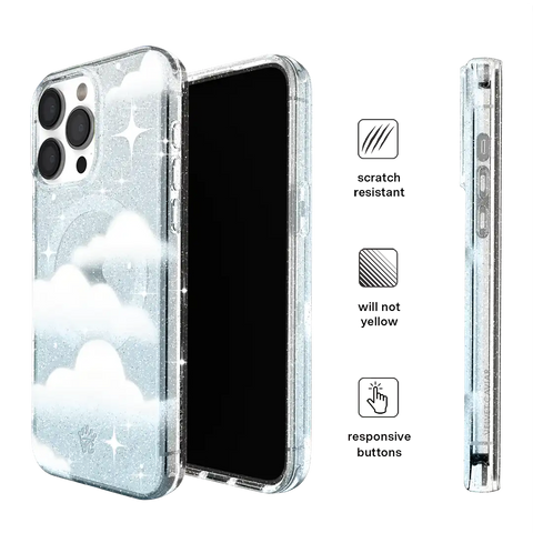 In the Clouds Stardust iPhone Case