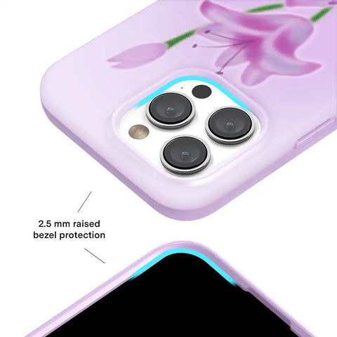 Love Spell Lily Floral iPhone Case