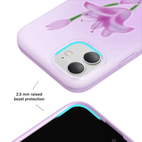 Love Spell Lily Floral iPhone Case