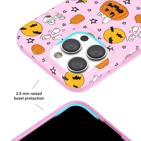 Snoopy Pink Pumpkins iPhone Case