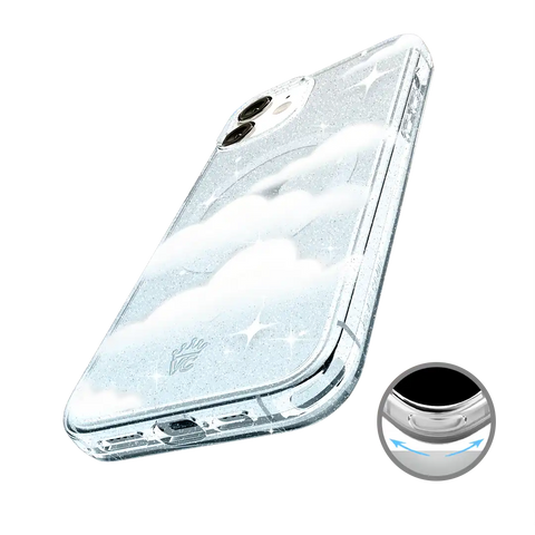 In the Clouds Stardust iPhone Case