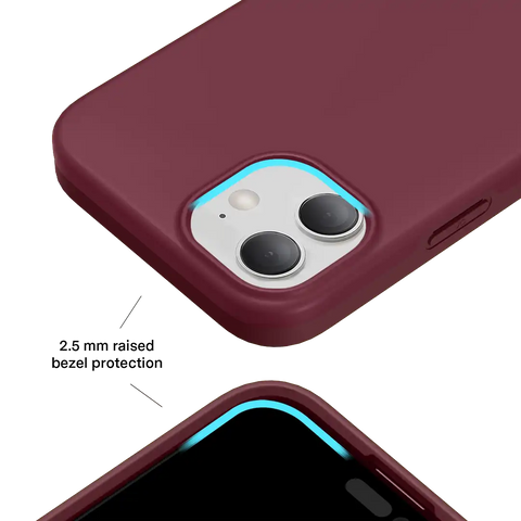 Burgundy 1990 iPhone Case