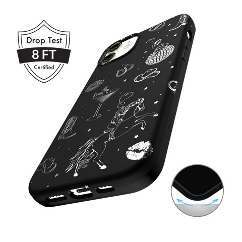 Disco Cowgirl iPhone Case