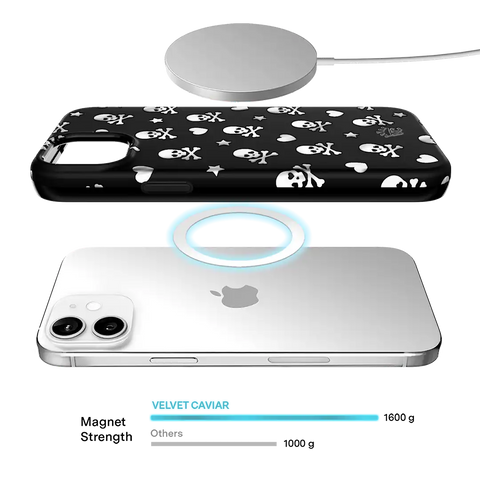 Chrome Skulls iPhone Case