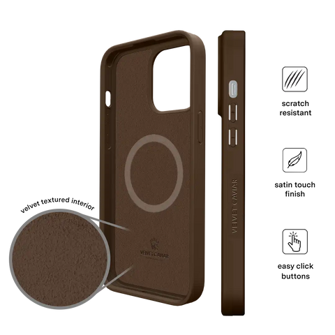 Espresso Brown iPhone Case