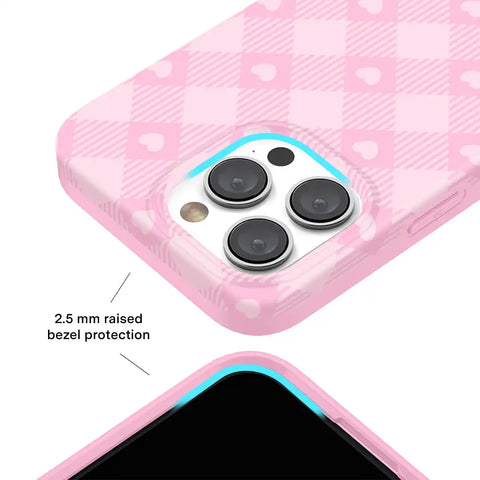 Dolly Pink Gingham iPhone Case
