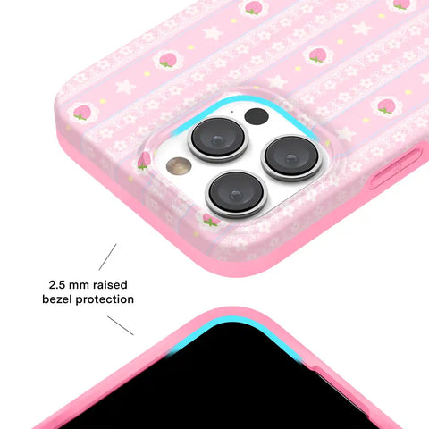 Strawberry Macaron iPhone Case