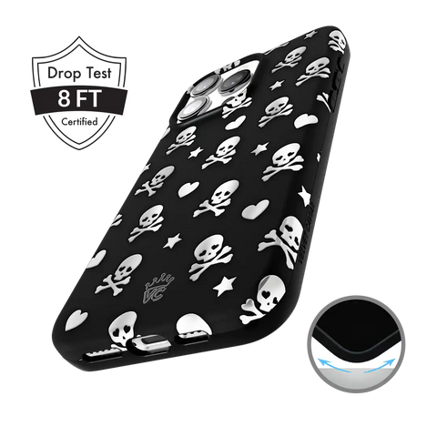 Chrome Skulls iPhone Case