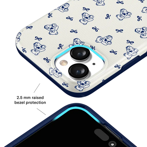 Preppy Teddy iPhone Case