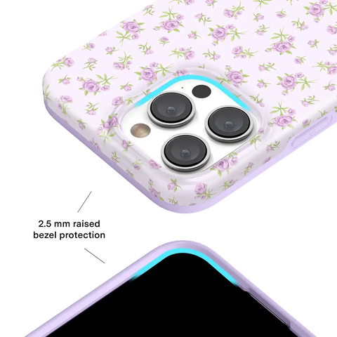 Dainty Lilac Floral iPhone Case