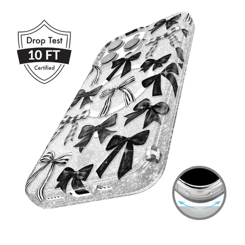 Gothic Bows iPhone Case