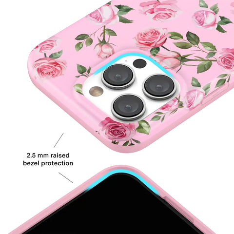 Baby Pink Roses iPhone Case
