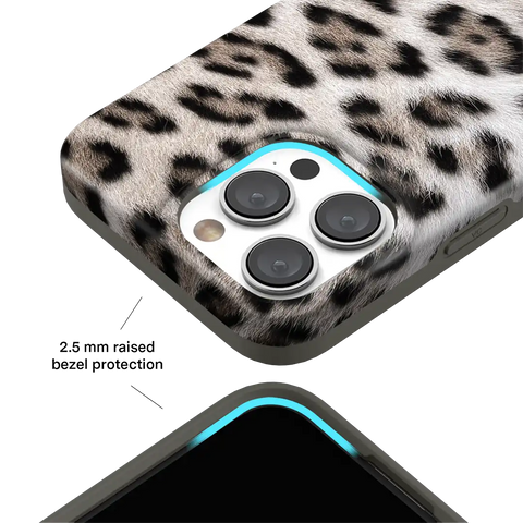 Arctic Leopard iPhone Case
