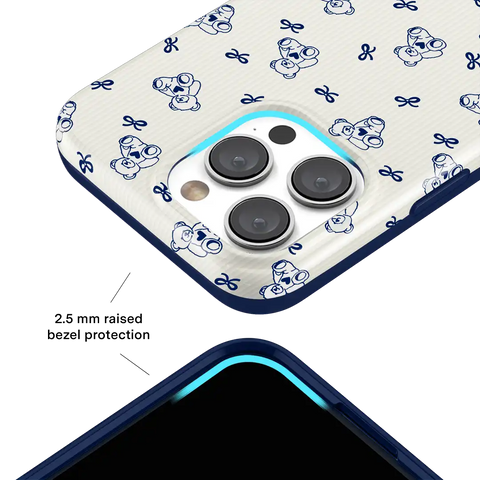 Preppy Teddy iPhone Case